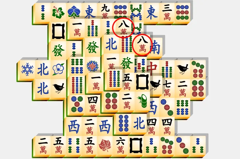 Strategie zum Merken bereits gespielter Steine im Mahjong
