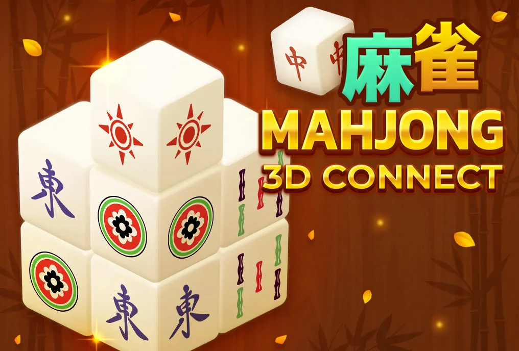  Moderne Mahjong-Solitaire-Oberfläche mit lebendigen 3D-Effekten.